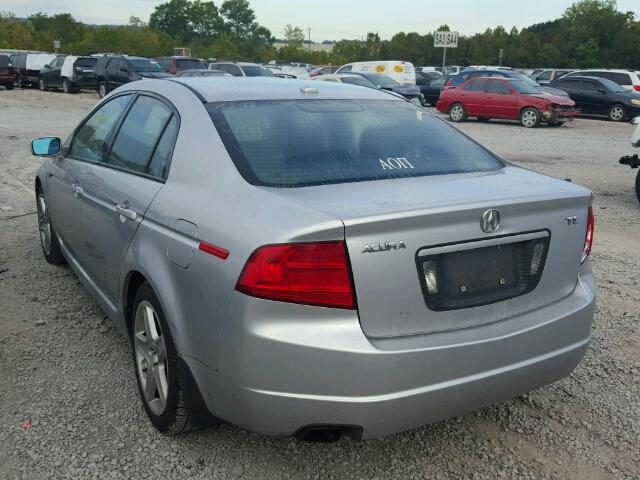 19UUA66246A038684 - 2006 ACURA 3.2TL SILVER photo 3