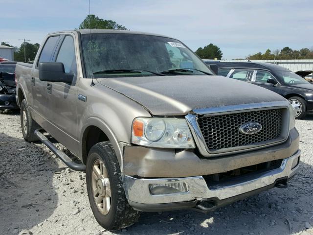 1FTPW14574KD55041 - 2004 FORD F150 SUPER GOLD photo 1