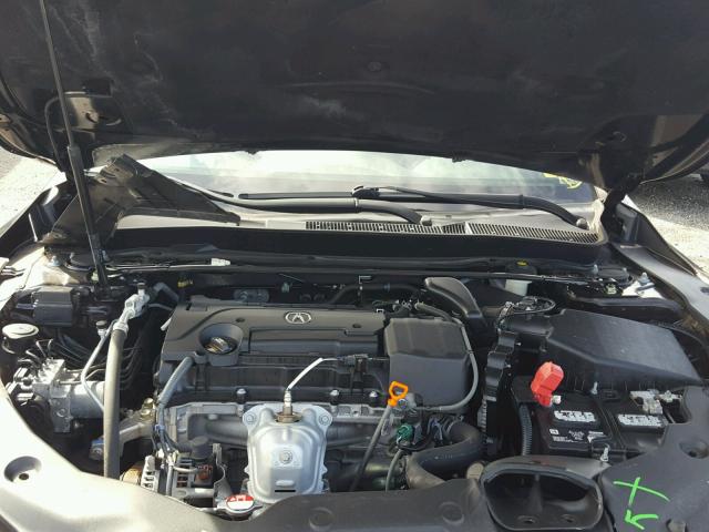 19UUB1F53FA012166 - 2015 ACURA TLX TECH შავი ფოტო 7