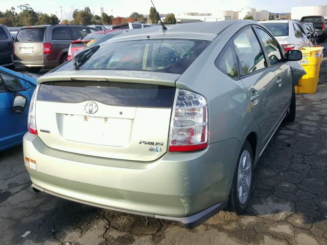 JTDKB20U693492949 - 2009 TOYOTA PRIUS GREEN photo 4