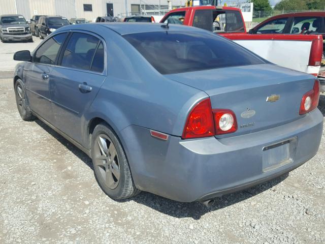 1G1ZH57B594213108 - 2009 CHEVROLET MALIBU 1LT BLUE photo 3
