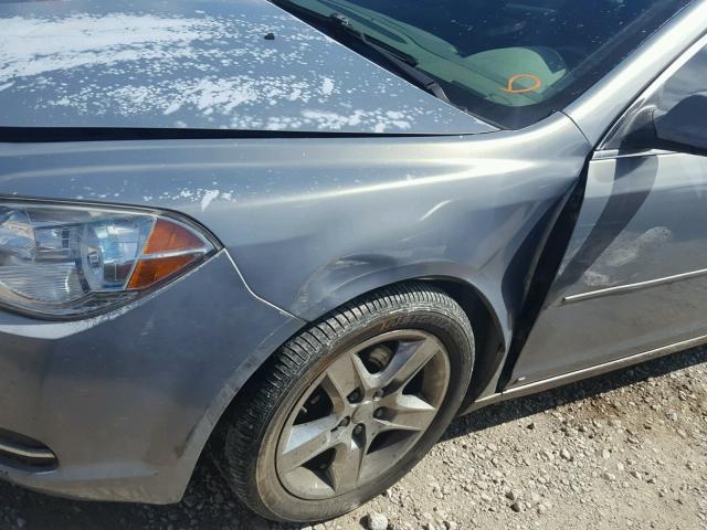 1G1ZH57B594213108 - 2009 CHEVROLET MALIBU 1LT BLUE photo 9