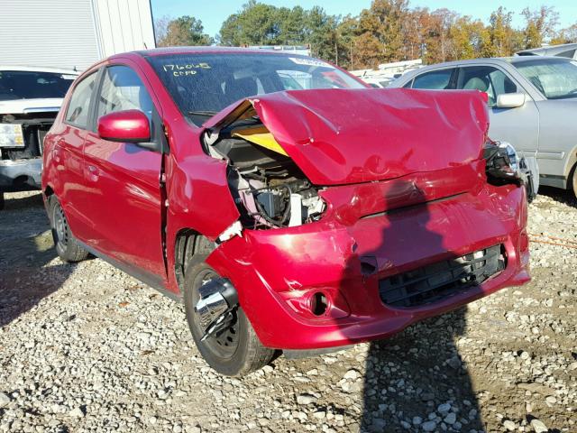 ML32A3HJ8FH033457 - 2015 MITSUBISHI MIRAGE DE RED photo 1