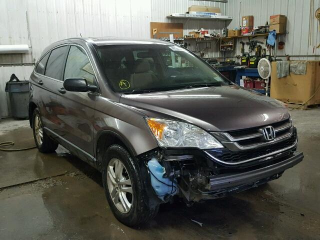 5J6RE4H54BL098705 - 2011 HONDA CR-V EX GRAY photo 1