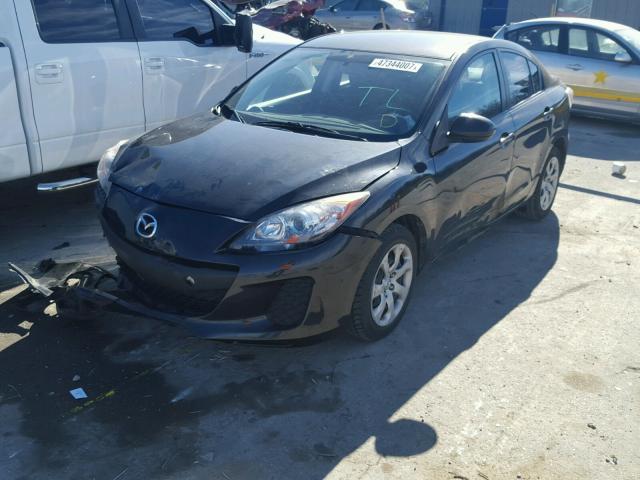 JM1BL1U80D1701658 - 2013 MAZDA 3 I BLACK photo 2