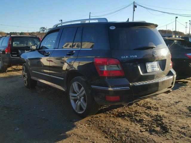 WDCGG8HB3CF894571 - 2012 MERCEDES-BENZ GLK 350 4M BLACK photo 3