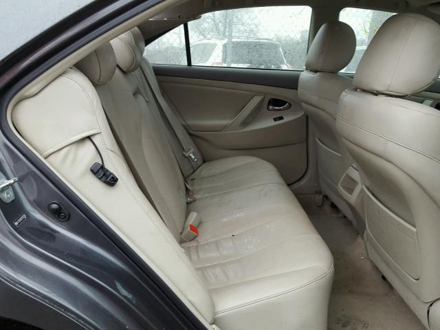 4T1BE46K69U387388 - 2009 TOYOTA CAMRY BASE GRAY photo 6