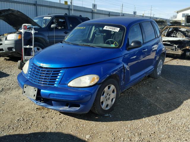 3C4FY48B44T317045 - 2004 CHRYSLER PT CRUISER BLUE photo 2