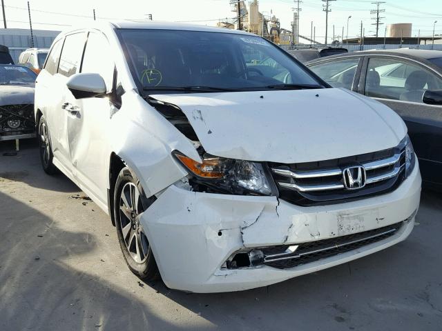 5FNRL5H91EB027148 - 2014 HONDA ODYSSEY TO WHITE photo 1