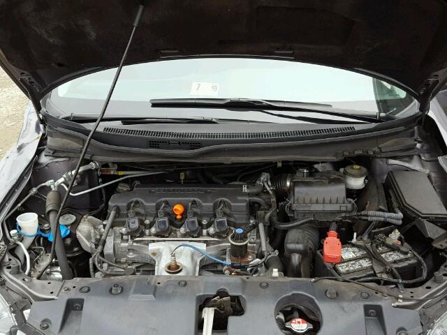 19XFB2F97FE215588 - 2015 HONDA CIVIC EXL ნაცრისფერი ფოტო 7