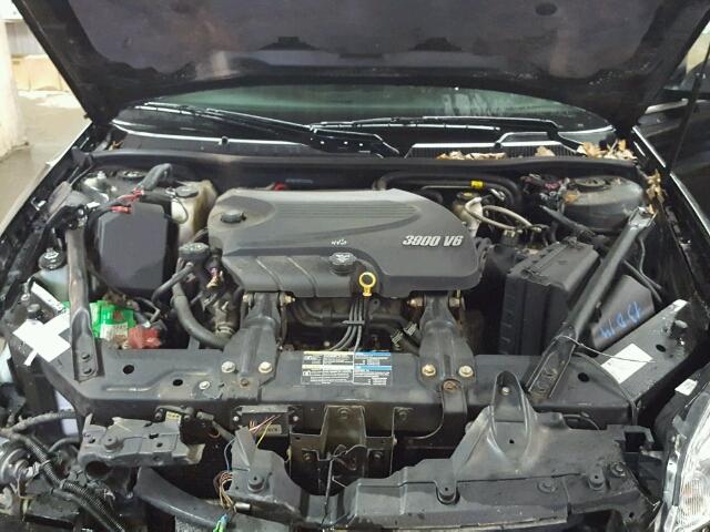 2G1WS57M291203640 - 2009 CHEVROLET IMPALA POL BLACK photo 7