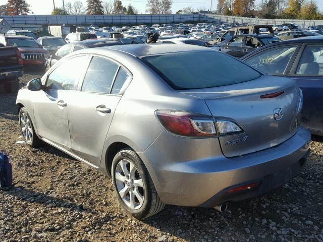 JM1BL1SF6A1346153 - 2010 MAZDA 3 I SILVER photo 3