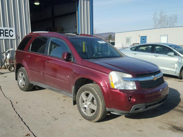 2CNDL63FX86311624 - 2008 CHEVROLET EQUINOX LT MAROON photo 1