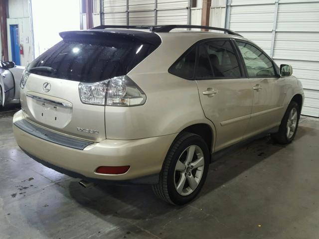 JTJGA31U960062050 - 2006 LEXUS RX TAN photo 4