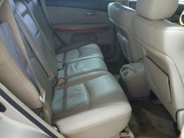 JTJGA31U960062050 - 2006 LEXUS RX TAN photo 6