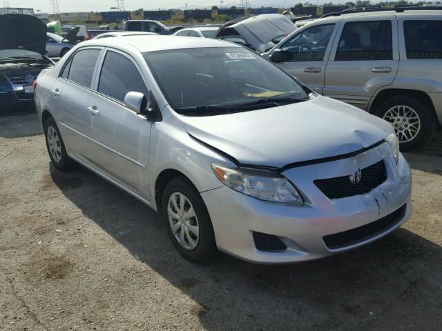 JTDBL40E19J004522 - 2009 TOYOTA COROLLA BA SILVER photo 1