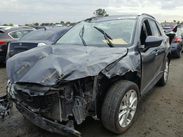 JM3KE4DY0E0390114 - 2014 MAZDA CX-5 GT GRAY photo 2