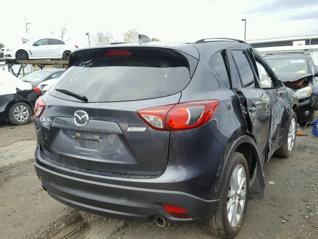 JM3KE4DY0E0390114 - 2014 MAZDA CX-5 GT GRAY photo 4