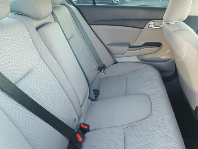 19XFB2F83FE070587 - 2015 HONDA CIVIC EX ვერცხლისფერი ფოტო 6