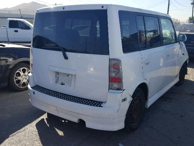 JTLKT334940152482 - 2004 TOYOTA SCION XB თეთრი ფოტო 4