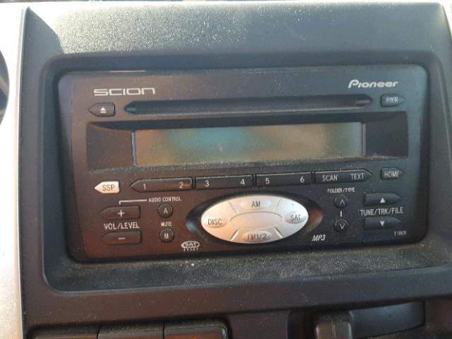JTLKT334940152482 - 2004 TOYOTA SCION XB თეთრი ფოტო 9