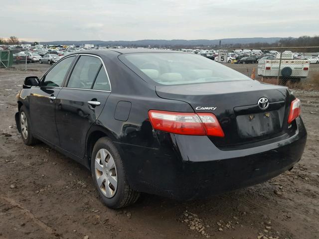 4T4BE46K09R071801 - 2009 TOYOTA CAMRY BASE BLACK photo 3
