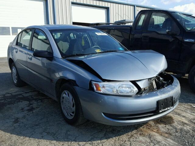 1G8AJ52F53Z124338 - 2003 SATURN ION LEVEL BLUE photo 1