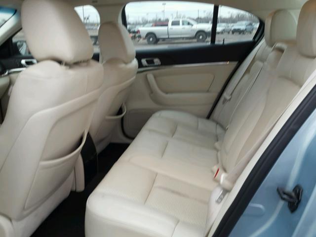 1LNHM93R79G627073 - 2009 LINCOLN MKS BLUE photo 6