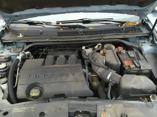 1LNHM93R79G627073 - 2009 LINCOLN MKS BLUE photo 7
