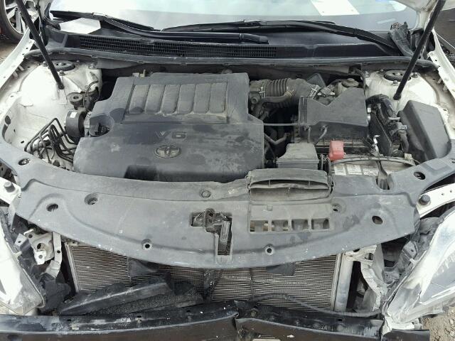 4T1BK1EBXDU023878 - 2013 TOYOTA AVALON BAS Blanc photo 7