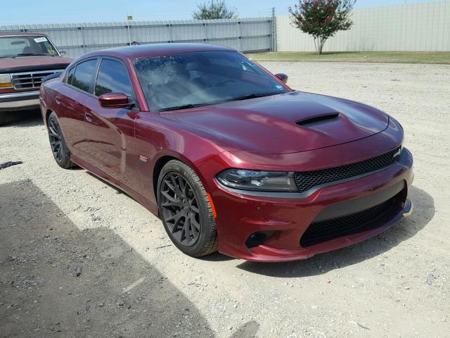 2C3CDXGJ8JH283113 - 2018 DODGE CHARGER R/ RED photo 1