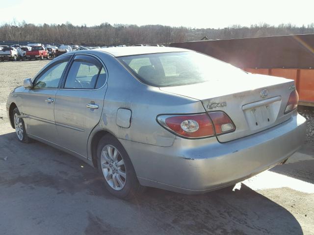 JTHBF30G520027749 - 2002 LEXUS ES 300 SILVER photo 3