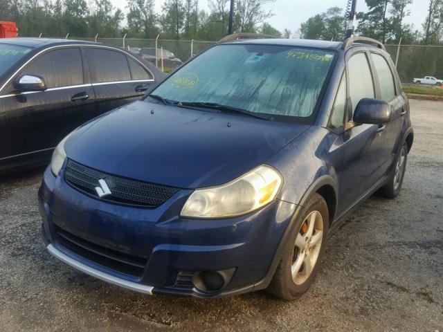 JS2YB413985107615 - 2008 SUZUKI SX4 BASE BLUE photo 2