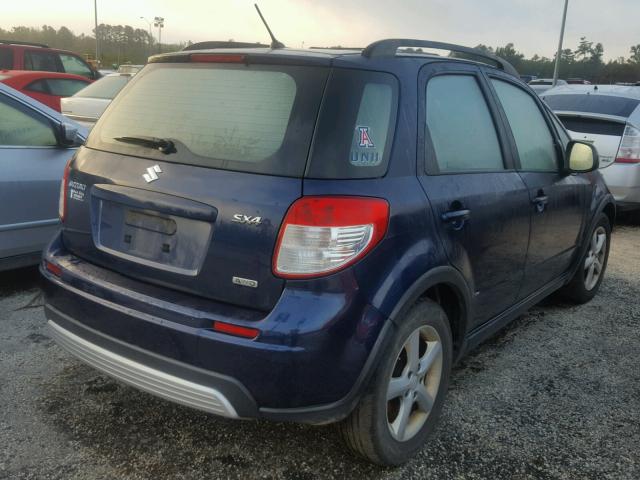 JS2YB413985107615 - 2008 SUZUKI SX4 BASE BLUE photo 4