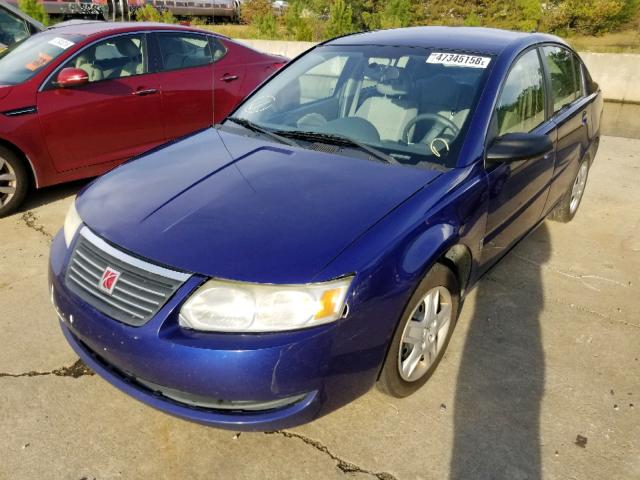1G8AJ55F06Z199643 - 2006 SATURN ION LEVEL BLUE photo 2