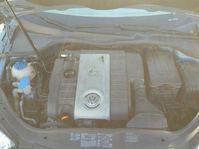 WVWFA71F27V015731 - 2007 VOLKSWAGEN EOS 2.0T L BLUE photo 7