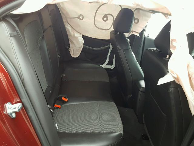 1G11C5SL1FF300693 - 2015 CHEVROLET MALIBU 1LT MAROON photo 6