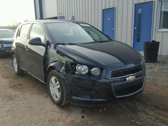 1G1JC6SH1D4176354 - 2013 CHEVROLET SONIC LT BLACK photo 1