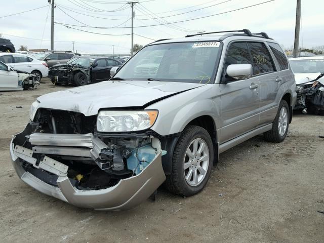 JF1SG65646H744642 - 2006 SUBARU FORESTER 2 GRAY photo 2