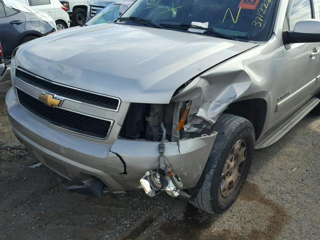 1GNFK13037R371222 - 2007 CHEVROLET TAHOE K150 TAN photo 9