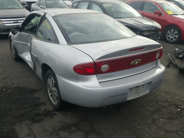 1G1JC12F847255553 - 2004 CHEVROLET CAVALIER SILVER photo 3