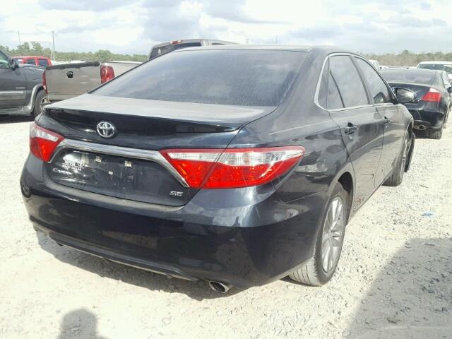 4T1BF1FK9GU120562 - 2016 TOYOTA CAMRY LE BLUE photo 4