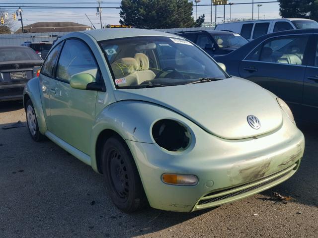 3VWBS21C31M418149 - 2001 VOLKSWAGEN NEW BEETLE GREEN photo 1