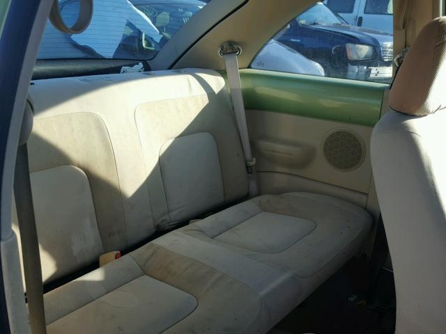 3VWBS21C31M418149 - 2001 VOLKSWAGEN NEW BEETLE 绿色 照片 6