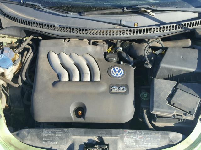 3VWBS21C31M418149 - 2001 VOLKSWAGEN NEW BEETLE 绿色 照片 7