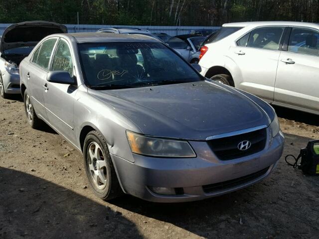 5NPEU46F06H114489 - 2006 HYUNDAI SONATA GLS GRAY photo 1