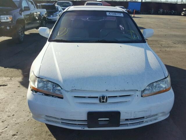 1HGCG16582A071303 - 2002 HONDA ACCORD EX 白色 照片 9