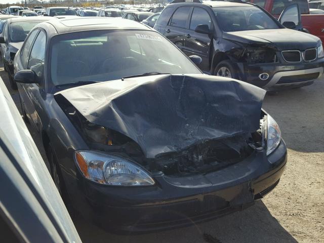 1FAHP56SX3A225048 - 2003 FORD TAURUS SEL BLACK photo 1