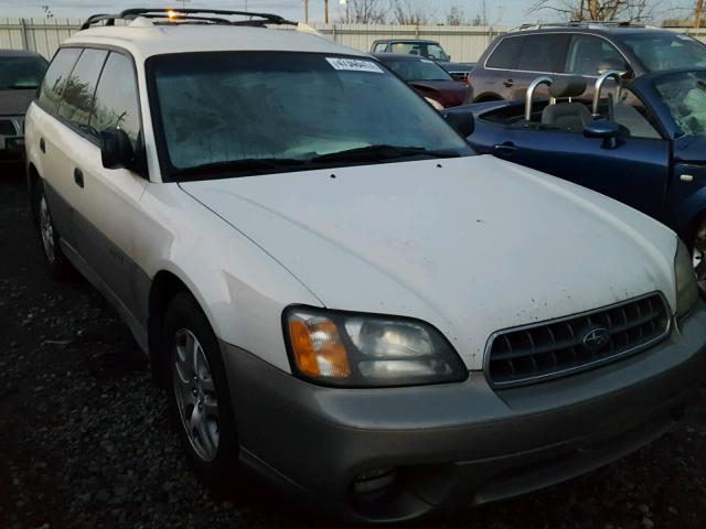 4S3BH675X47616002 - 2004 SUBARU LEGACY OUT 白色 照片 1
