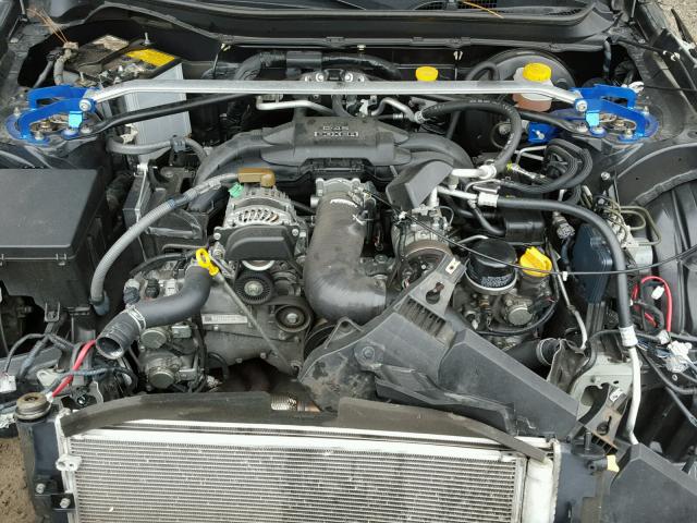 JF1ZNAA17D1727972 - 2013 TOYOTA SCION FR-S BLACK photo 7